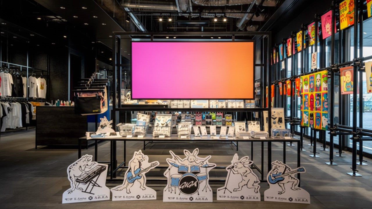 Kアリーナ横浜ショップ 展示スペース