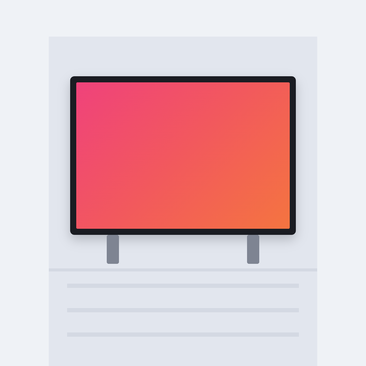 推しアド 屋外ビジョン 掲載イメージ