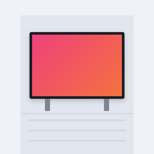 推しアド 屋外ビジョン 掲載イメージ